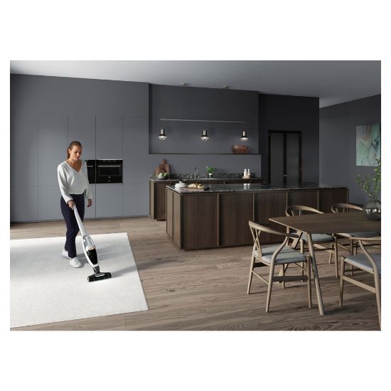 Bild von Akku Hand- und Stielstaubsauger "QX8-2-PALR Flexibility" mit Power-Softrolle, Satin White Metallic