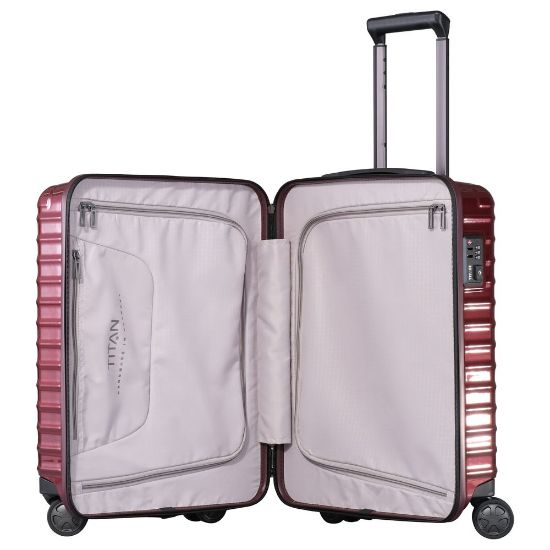 Bild von 4-Rollen-Trolley "S Litron Flash", kirschrot