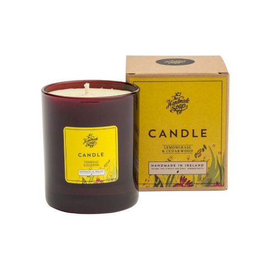 Bild von Kerze Zitronengras und Zedernholz, 160 g