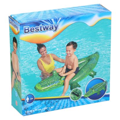 Bild von Kinder-Schwimmtier Krokodil, 152 x 71 cm