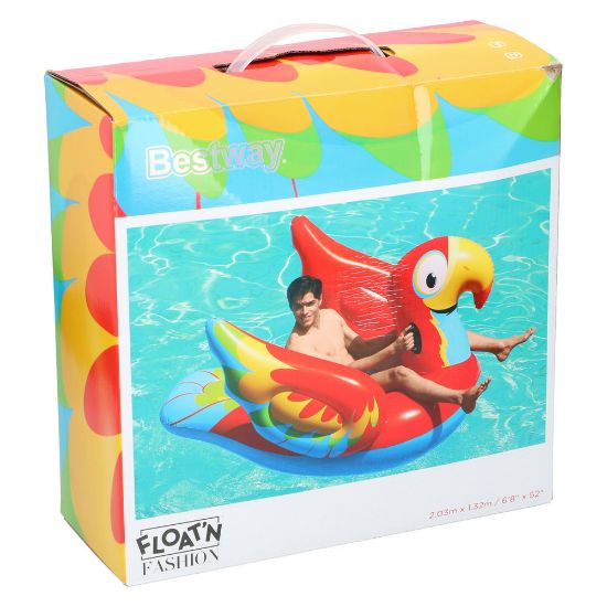 Bild von Schwimmtier Papagei, 203 x 132 cm