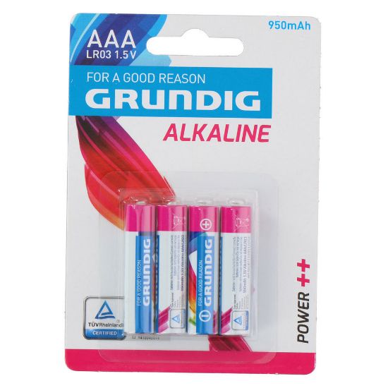 Bild von Batterie "LR03/AAA", 1,5V/950mAh, 4 Stück