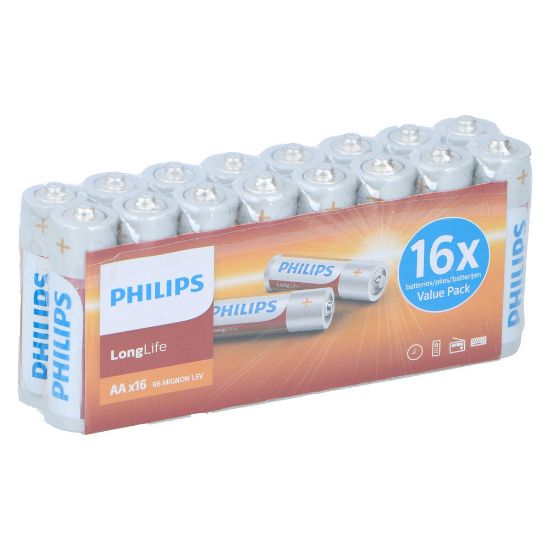 Bild von Batterie "Longlife R6/AA", 16 Stück