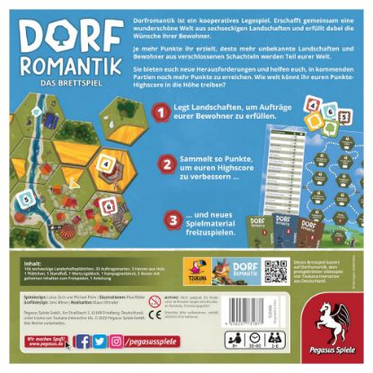 Bild von Dorfromantik Das Brettspiel, Spiel des Jahres 2023