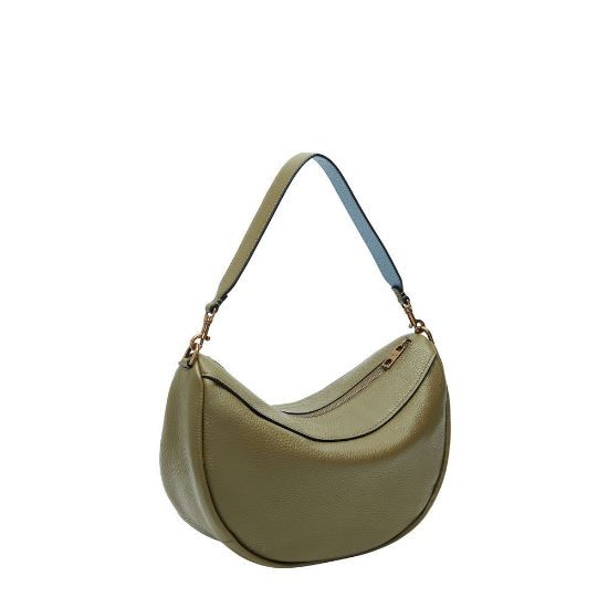 Bild von Schultertasche "Melli Hobo M", olivgrün