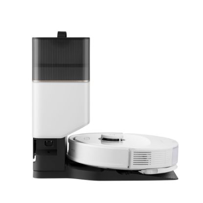 Bild von Smarter Saug-Wisch-Roboter mit Absaugstation "Q8 Max+", Weiß