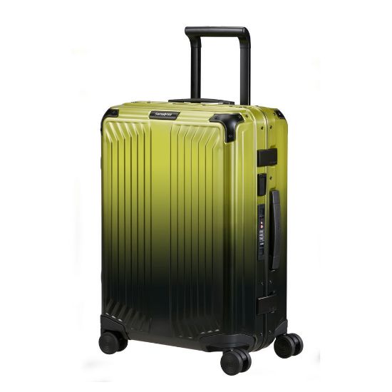 Bild von 4-Rollen-Bordtrolley "Lite-Box Alu", 55cm, gradient lime