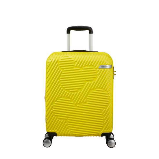 Bild von 4-Rollen-Bordtrolley "Mickey Clouds", 55cm, Mickey electric lemon