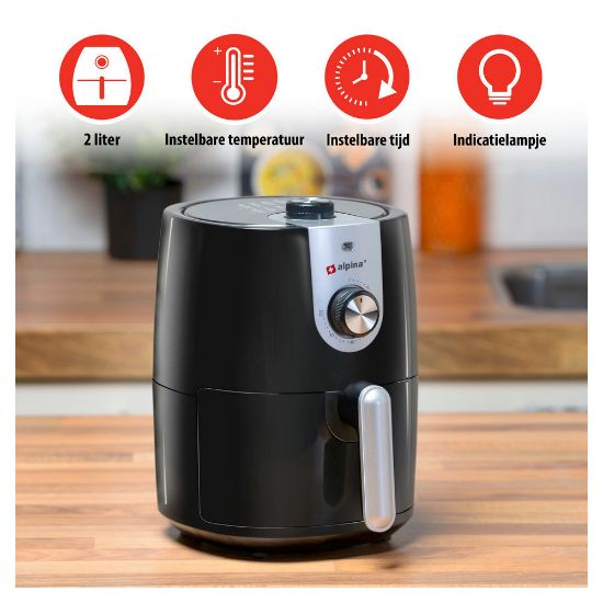 Bild von Heißluftfritteuse, 2 Liter