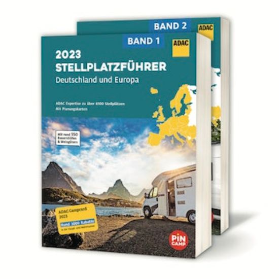 Bild von Stellplatzführer 2023 Deutschland und Europa Band 1+2
