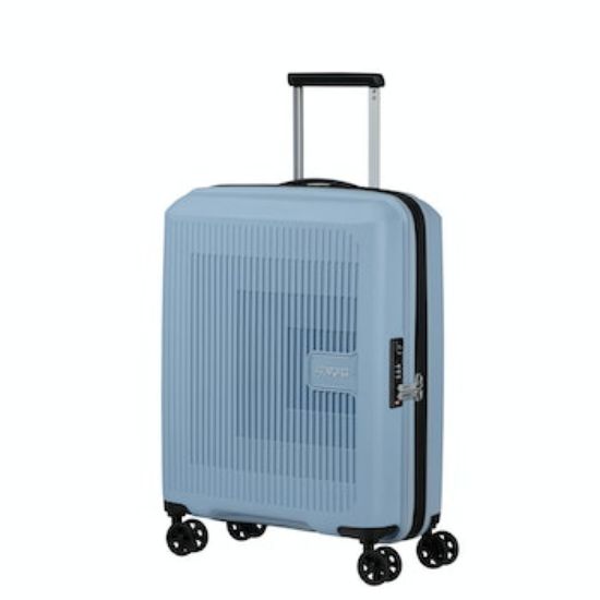 Bild von Trolley 4-Rollen AEROSTEP 55 cm, blaugrau