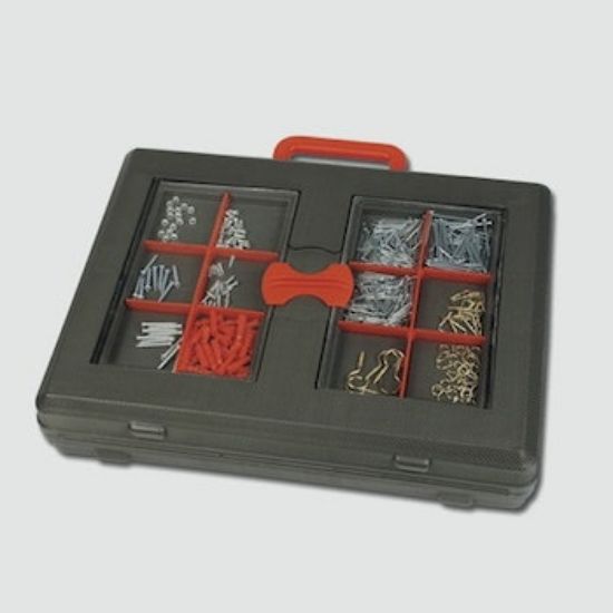 Bild von Werkzeugkoffer inkl. Kleinteilesortiment, 555-tlg.