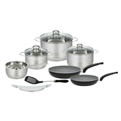 Bild von Topfset-Edelstahl Brillant, 8-tlg.