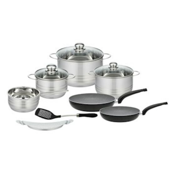 Bild von Topfset-Edelstahl Brillant, 8-tlg.
